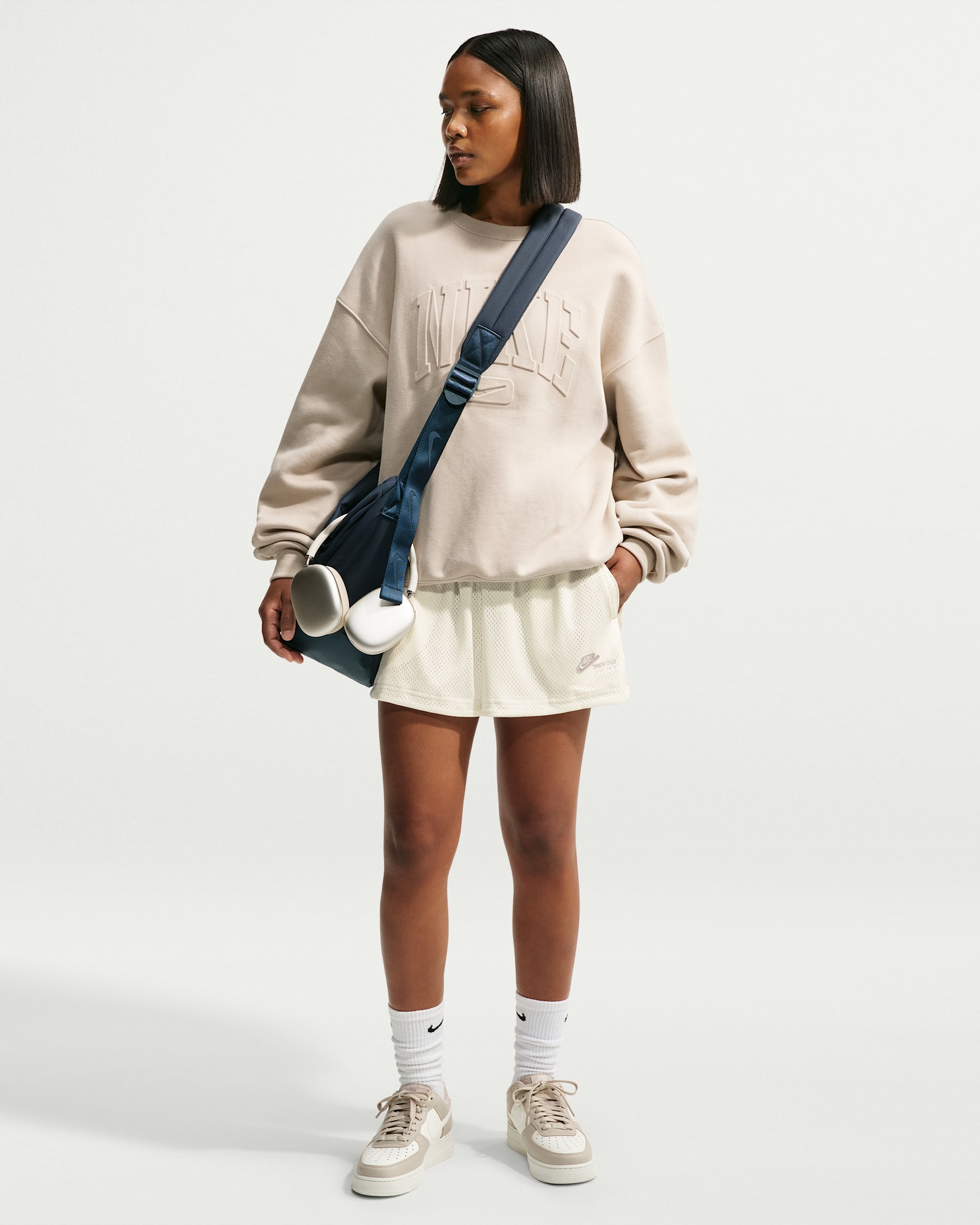 Nike Sportswear Women's Mid-Rise Mesh Shorts. Nike.com